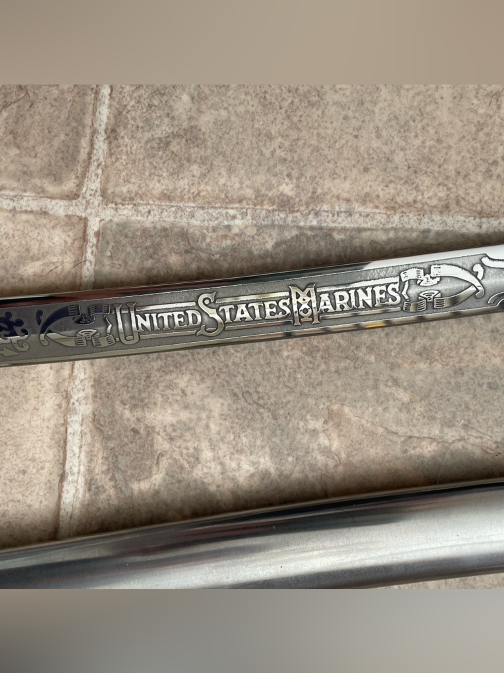 VINTAGE US Marines Dress Sword Antique - Picture 3 of 5
